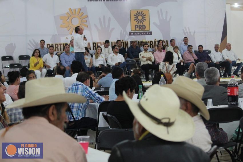 El PRD, decisivo en la construcción de un país democrático y de libertades 