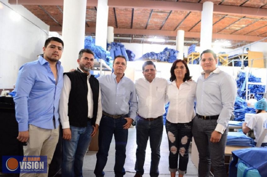 Escucha Roberto Pantoja inquietudes de empresarios de Sahuayo