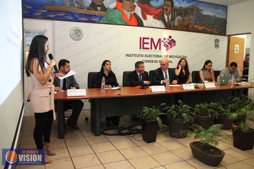 Comienzan en el IEM ciclo de conferencias “Tópicos selectos de derecho electoral”