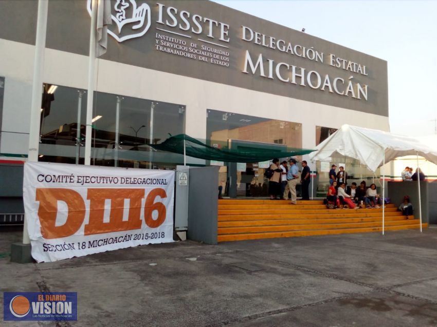 Continúa toma de instalaciones del ISSSTE por la DIII6