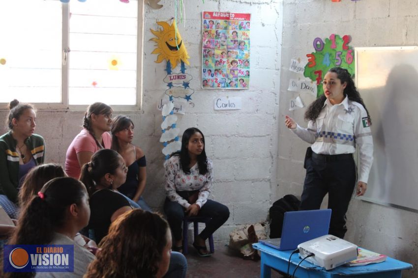 SSPM sensibilizó a padres de familia en temas de cultura vial
