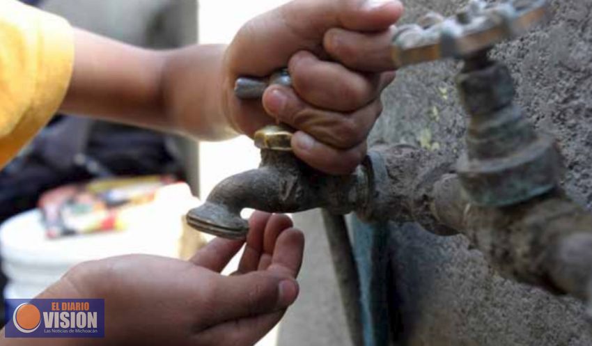 14 colonias en Morelia sin agua; checa la lista