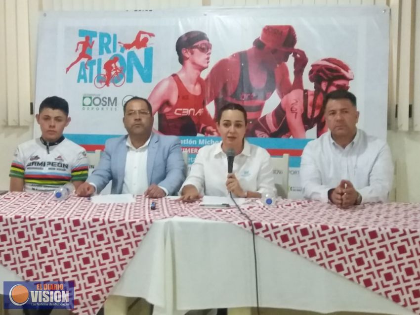 Llega el Triatlón Michoacán al municipio de Hidalgo