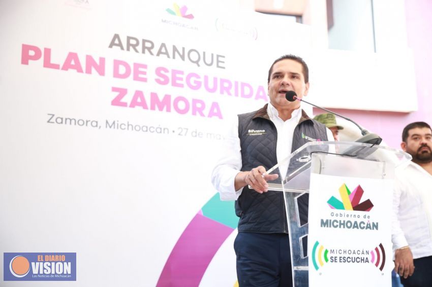 A Michoacán se le respeta, no permitiremos que vulneren a la sociedad: Silvano Aureoles
