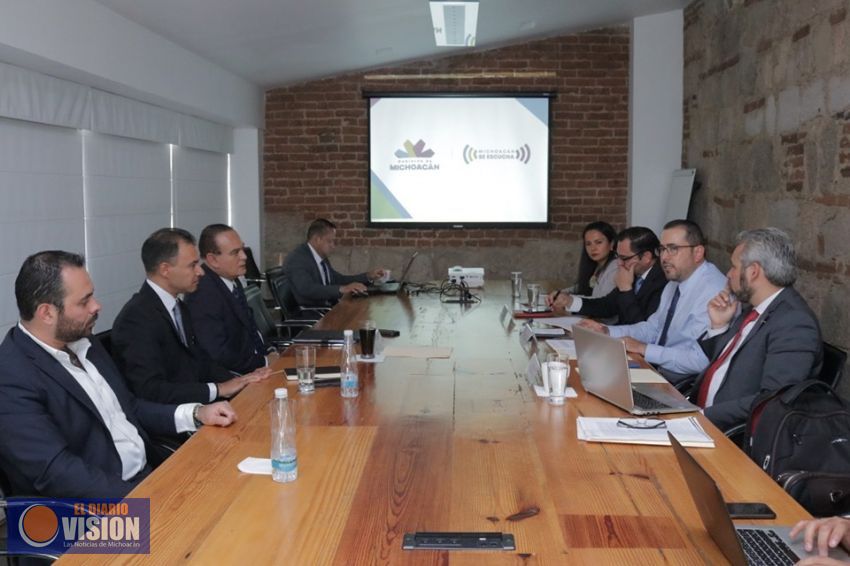 Coordinan esfuerzos Congreso de Michoacán y SSP por pacificación de Michoacán