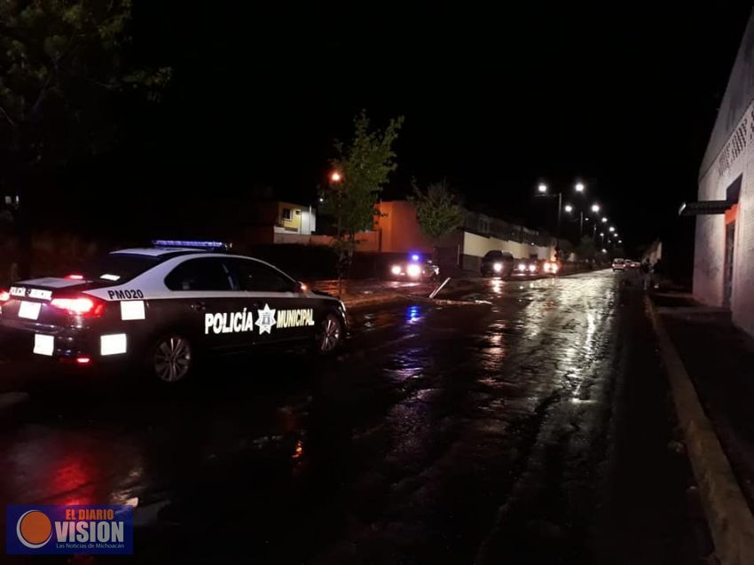 Decenas de colonias se quedan sin luz en Morelia 