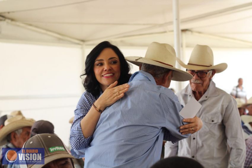 La activación del campo garantiza el bienestar de los michoacanos: Adriana Hernández