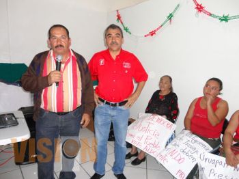 Aldo Macias establece amplio contacto con lideres sociales de Uruapan