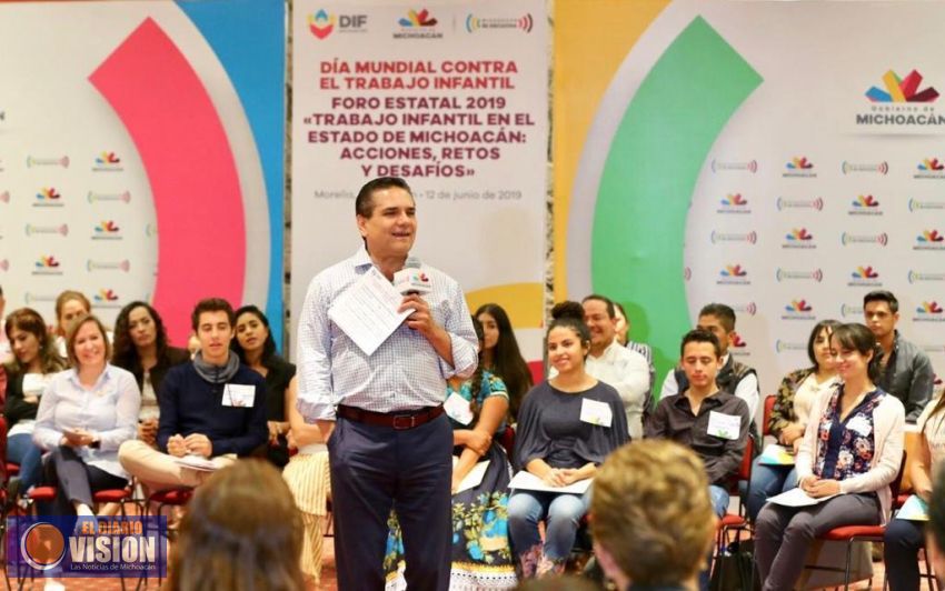 Queremos a nuestras niñas y niños estudiando, no trabajando: Gobernador
