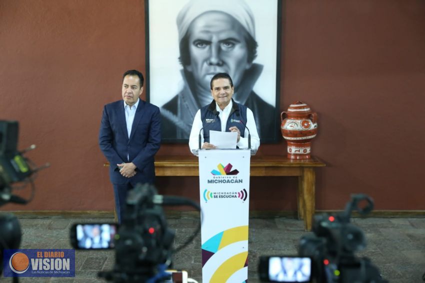 En Uruapan, existe una disputa por el control de las células delincuencia les: Silvano Aureoles
