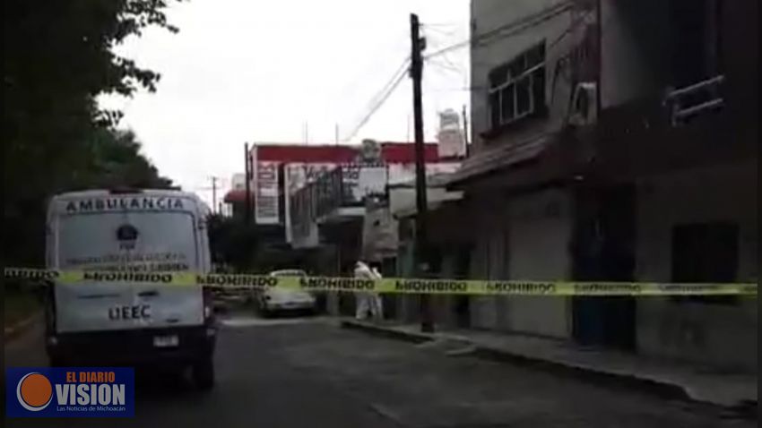 Balacera en la Colonia Molino de Parras en Morelia