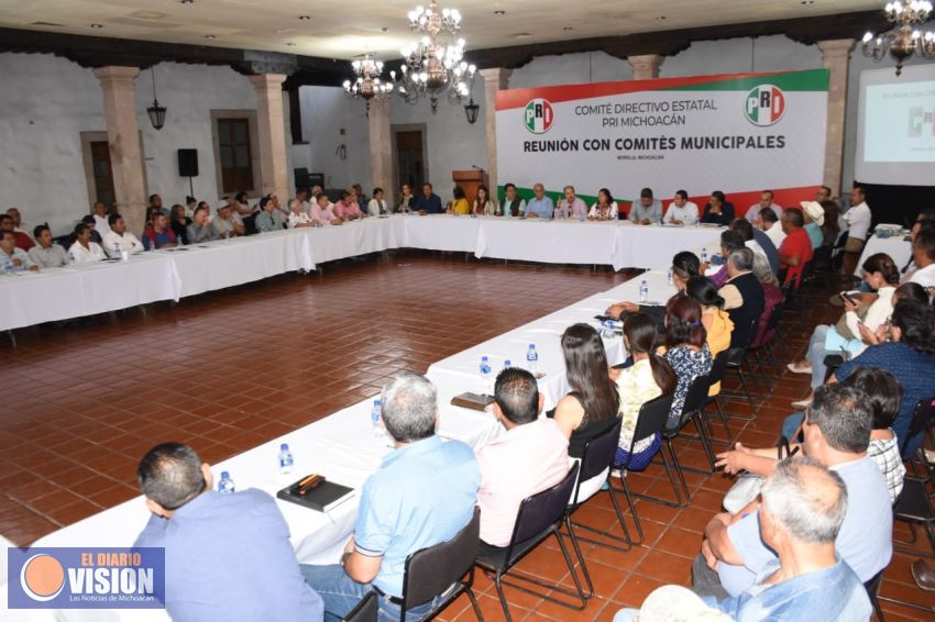 Michoacán reporta un segundo lugar en afiliación y refrendo partidario: PRI
