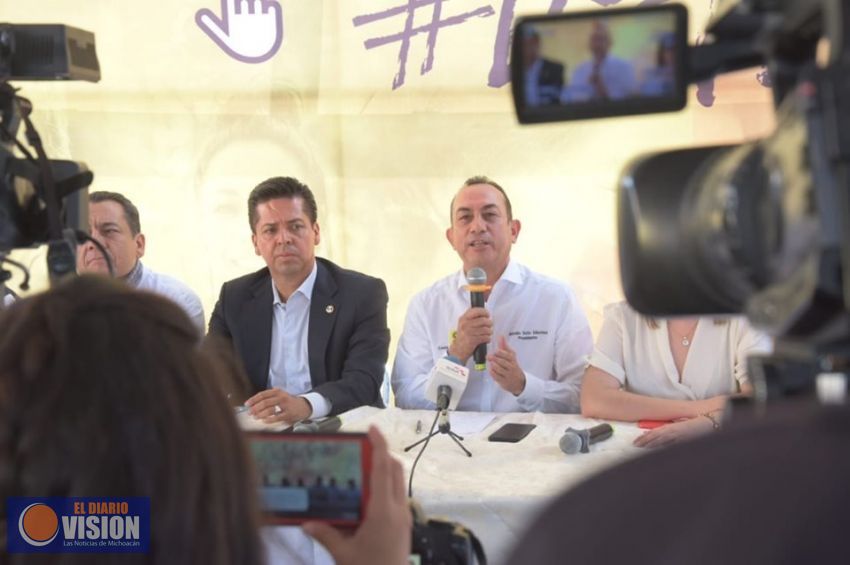 El PRD sigue en movimiento, recorre todos los municipios de Michoacán 