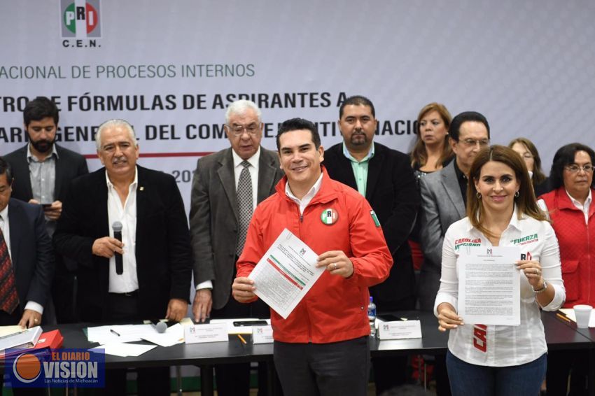 Se registraron 7 fórmulas a la Dirigencia Nacional del PRI 