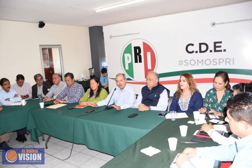 PRI Michoacán se mantendrá imparcial durante el proceso interno de la elección de Dirigencia: VST