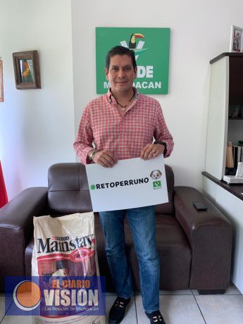 Lanza PVEM el #RetoPerruno para recolectar una tonelada de croquetas
