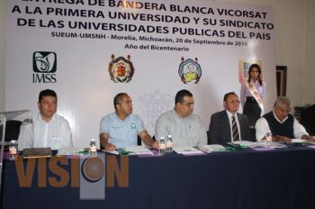Banderas Blancas Vicorsat a 15 dependencias nicolaitas