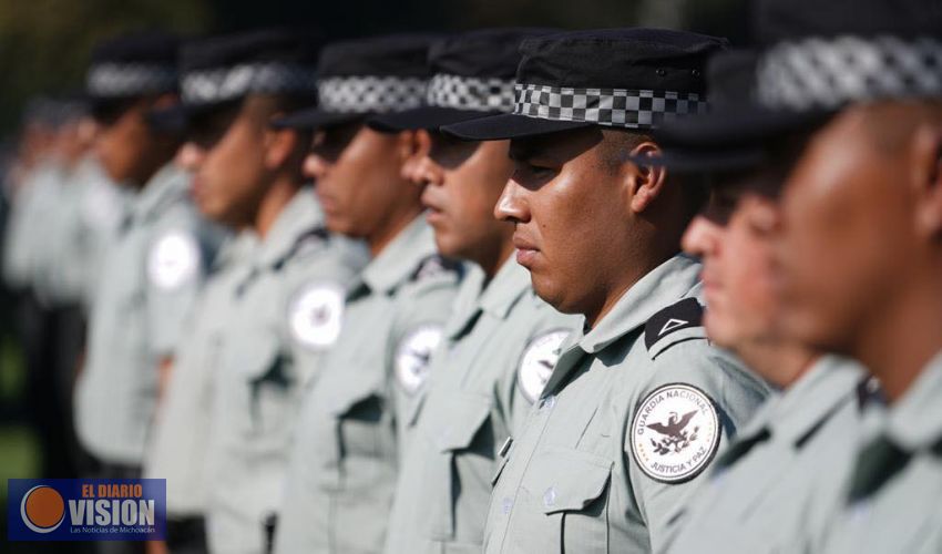 Arriban a Lázaro Cárdenas 450 elementos de la Guardia Nacional