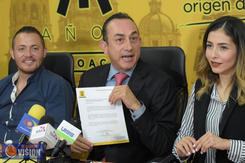 Antonio Soto renuncia a la dirigencia del PRD Michoacán