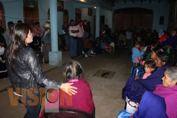 Moraila Martínez se compromete a generar proyectos productivos para el beneficio del maíz criollo y