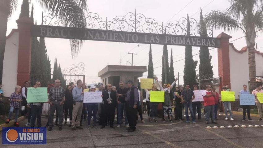 Demandan destitucion del Secretario de Obras Publicas en Uruapan 