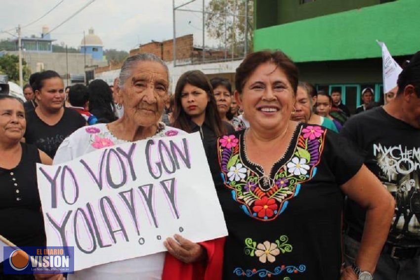 Yolanda Vázquez, la propuesta más firme a la Jefatura de Tenencia Morelos