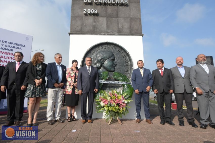 Conmemoran el 108 Natalicio de Doña Amalia Solórzano de Cárdenas 
