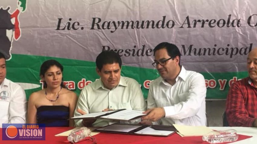 Firma CEDH convenio de colaboración con Múgica 