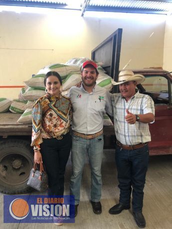 La CNPR cumple a productores michoacanos
