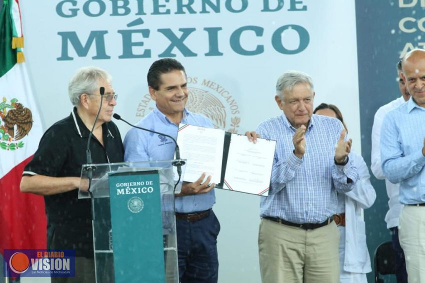 Signa Michoacán su adhesión a sistema federal de salud