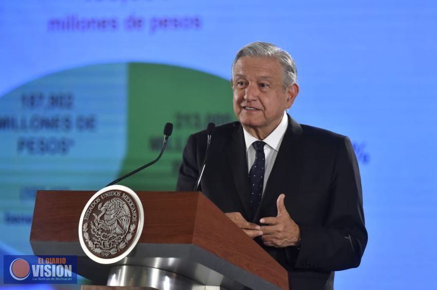 Michoacán, contara con todo el apoyo: López Obrador