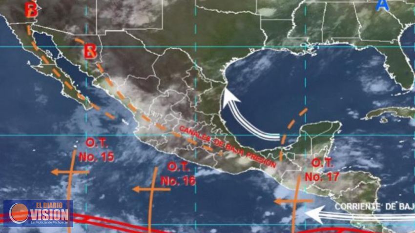 Reitera Segob recomendaciones ante lluvias para las próximas horas 