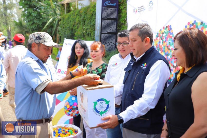 Invita Sedesoh a reciclar para ayudar a niñas y niños con cáncer