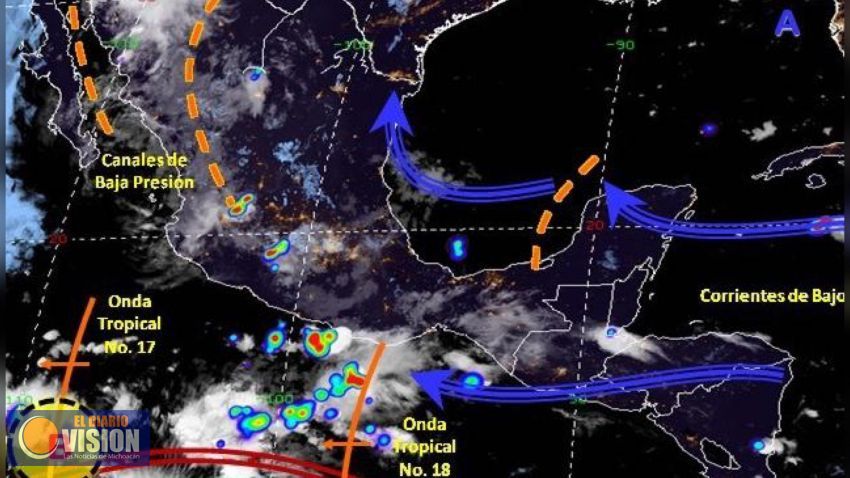 Prevén fuertes lluvias para este fin de semana; pide Segob extremar precauciones 