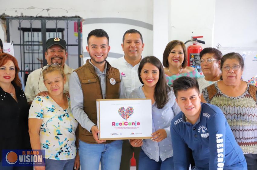 Se suman Capula y Tiripetío a ReciCanje, a favor de niños con cáncer: Sedesoh
