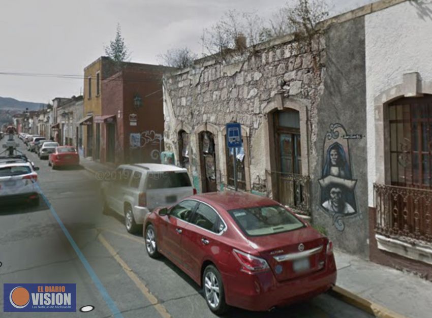 Vivienda colapsada en el Centro Histórico