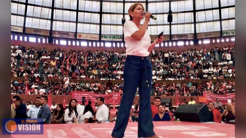 Perfilan a Teresa Valencia como la mejor propuesta para Sria. General del PRD en Michoacán