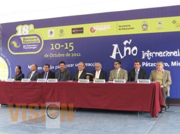 Se llevó a cabo la inauguración de la XVIII Semana Nacional de Ciencia y Tecnología en Michoacán