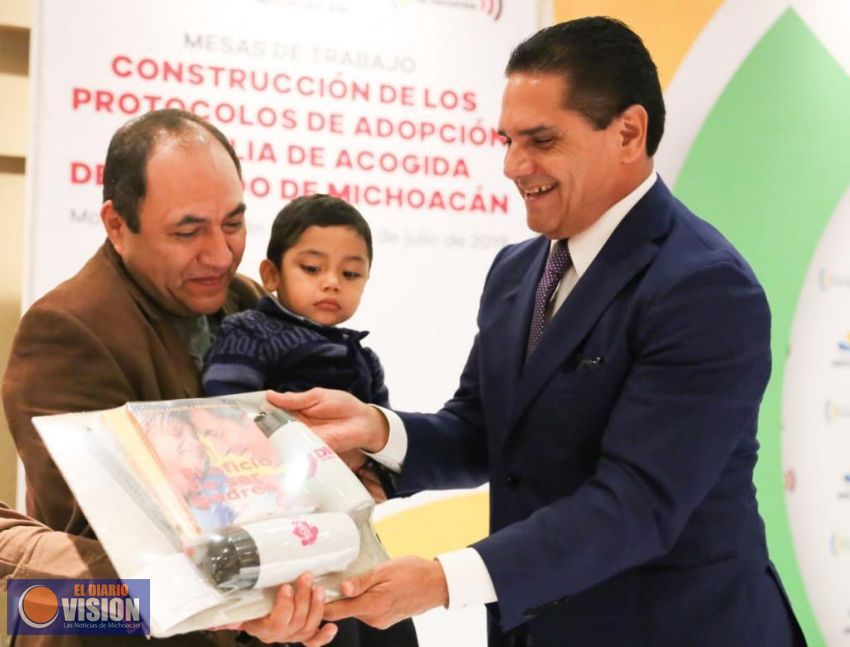 Fundamental, homologar procesos de adopción y familias de acogida: Gobernador