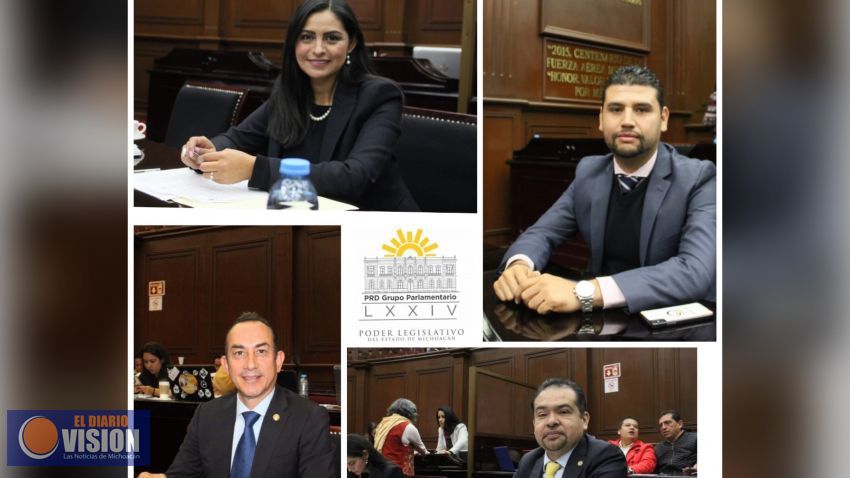 Respaldan diputados del PRD designación de Israel Patrón como titular de la SSP
