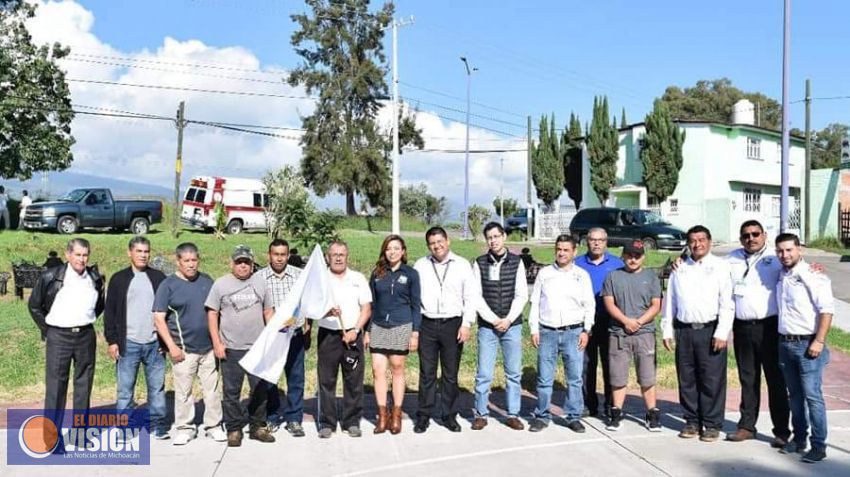 Arranca obra de alto impacto en la comunidad de Buenavista, Zacapu 