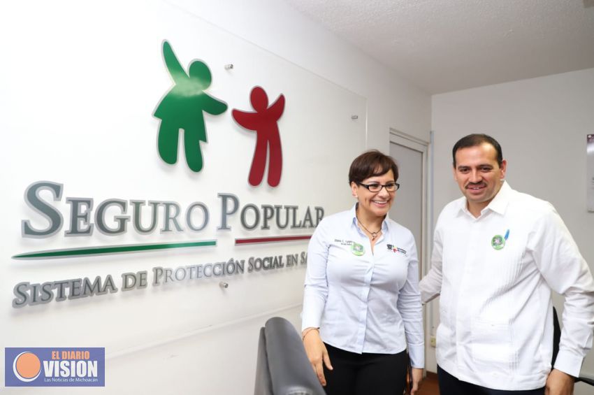 Lázaro Cortés, nuevo director del Seguro Popular en Michoacán