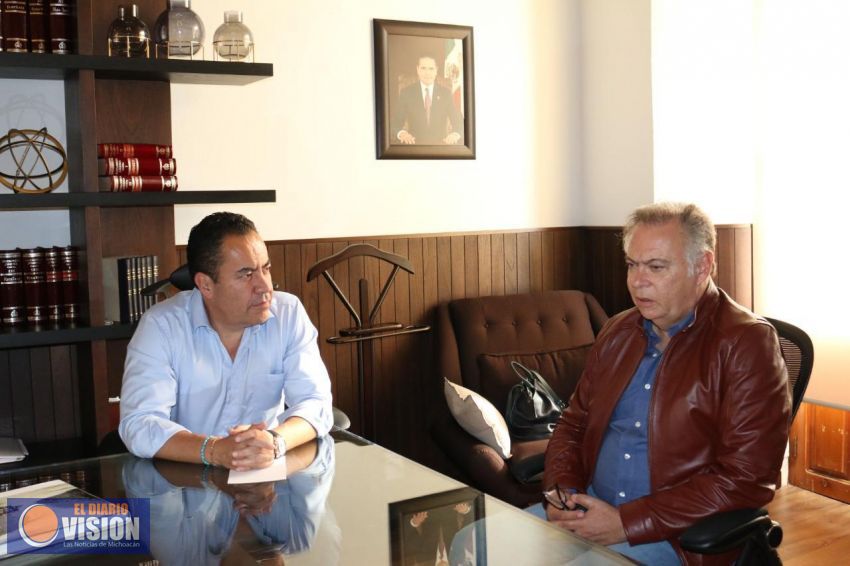 Secretario de Gobierno se reúne con el Delegado regional del IMSS