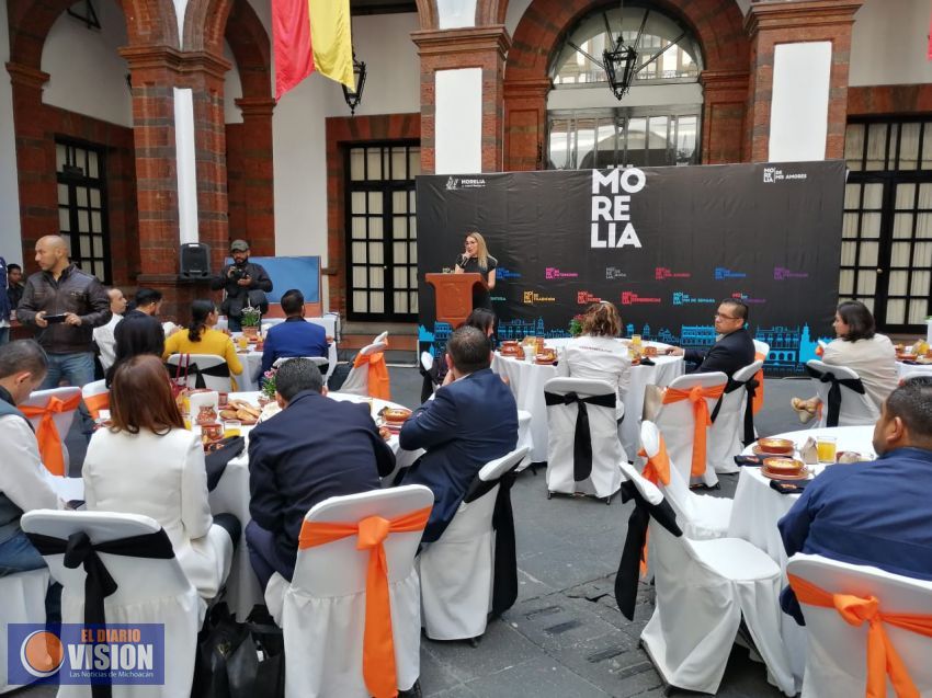 Continúa promoción de Morelia en diversos puntos del país