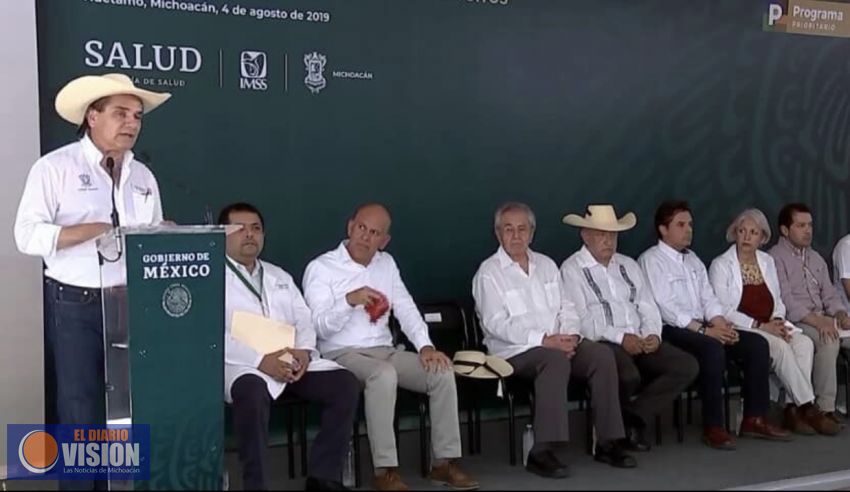 El Presidente Andrés López Obrador inicia gira por Huetamo, Michoacán