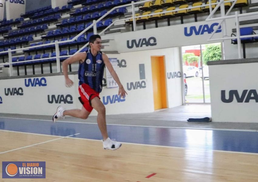 Universidad Vasco de de Quiroga, conforma seleccion de Basquetbol