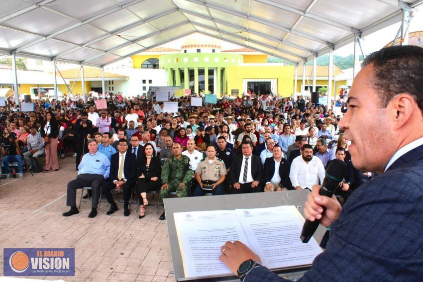 Trabajo conjunto brinda mejores resultados a la ciudadanía: Carlos Herrera 