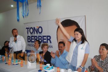 Crece número de organizaciones que respaldan a Toño Berber