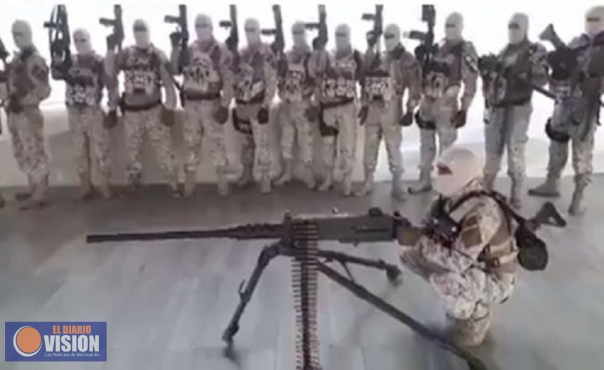 Se declaran la guerra supuestos grupos del CJNG en Michoacán mediante video 