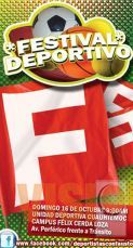 Realizarán festival deportivo 